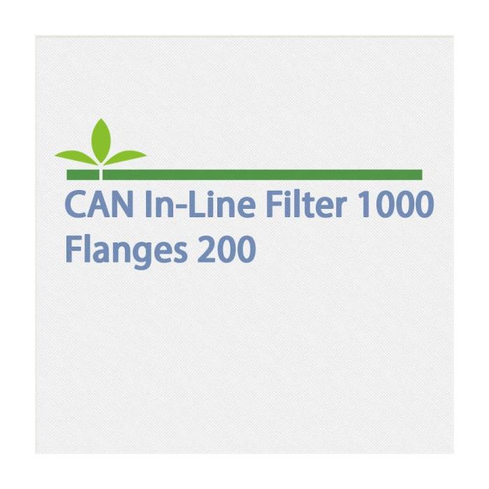 Can In-Line Filter 1000 Flanges 200