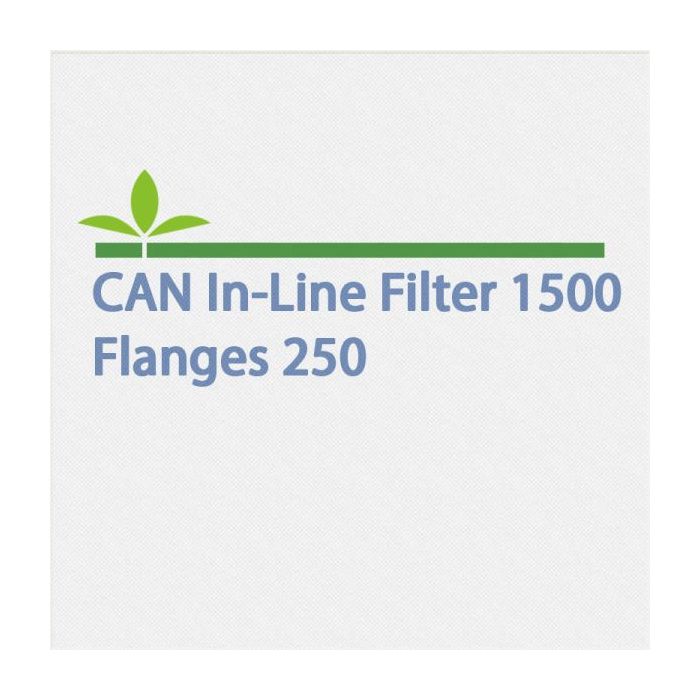 Can In-Line Filter 1500. Flanges 250