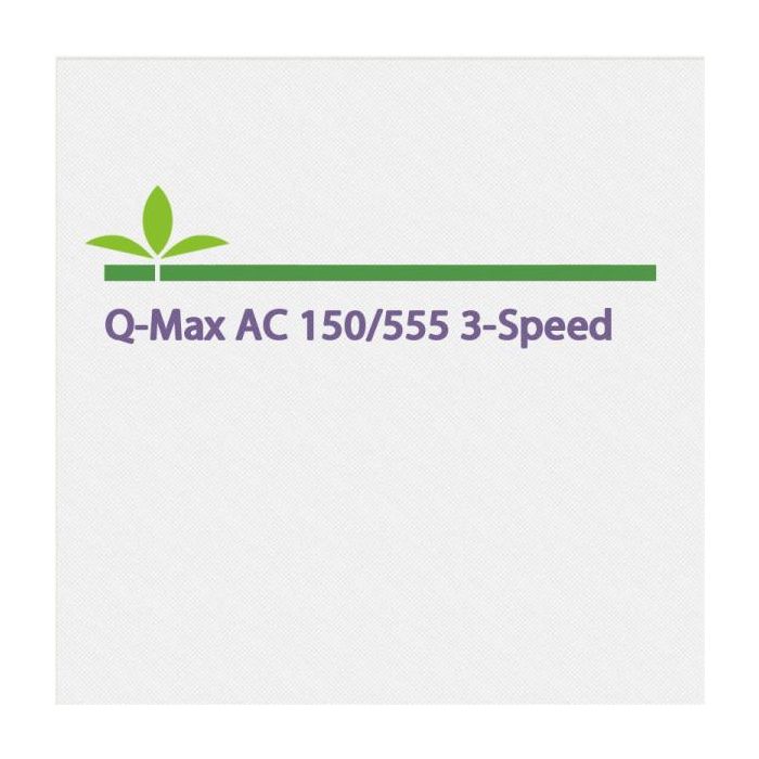 Q-Max Ac 150/555. 3-Speed