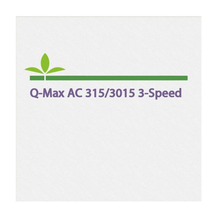Q-Max Ac 315/3015. 3-Speed