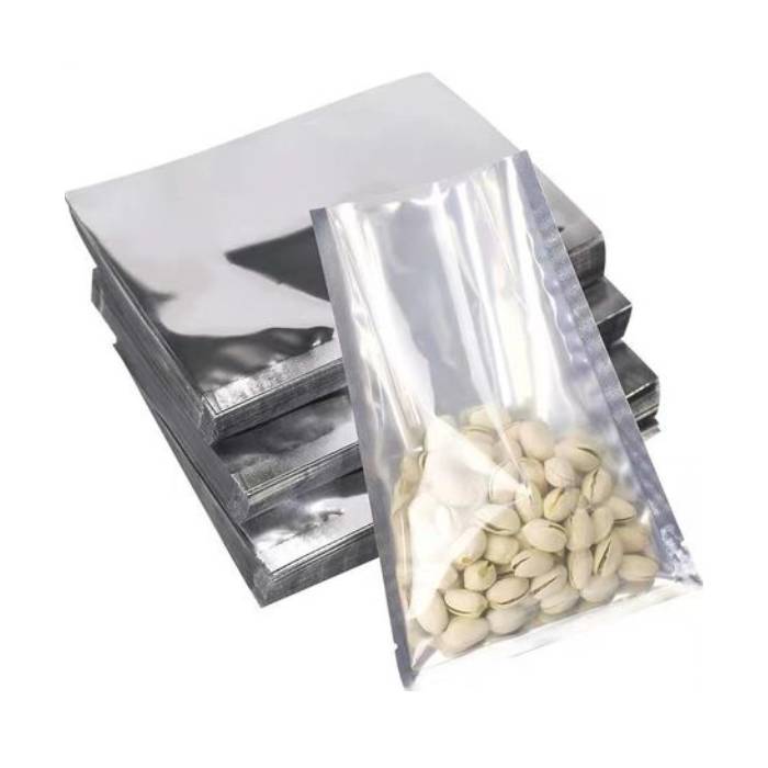 Metallised Resealable Bag (Silver/Clear) 500 x 550mm