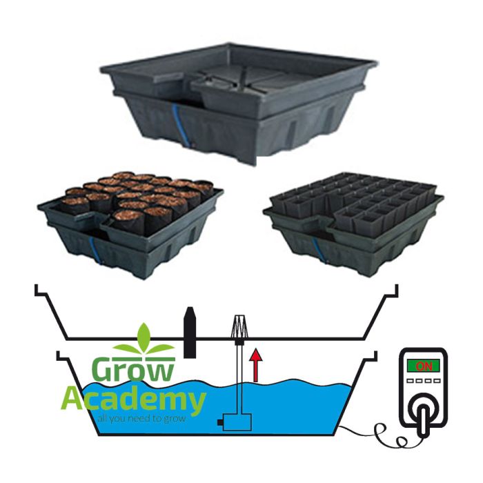 Ebb & Grow. 95x95x38 cm