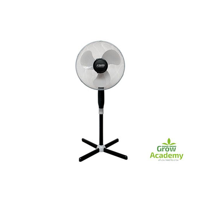 Ram 400mm Pedestal Fan (16″) Solid Base - 3 Speed