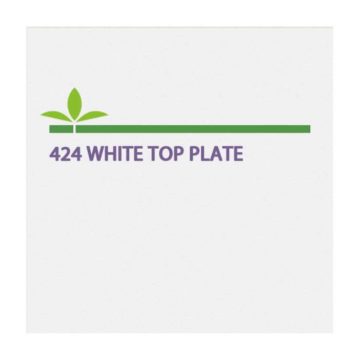 424 White Top-Plate