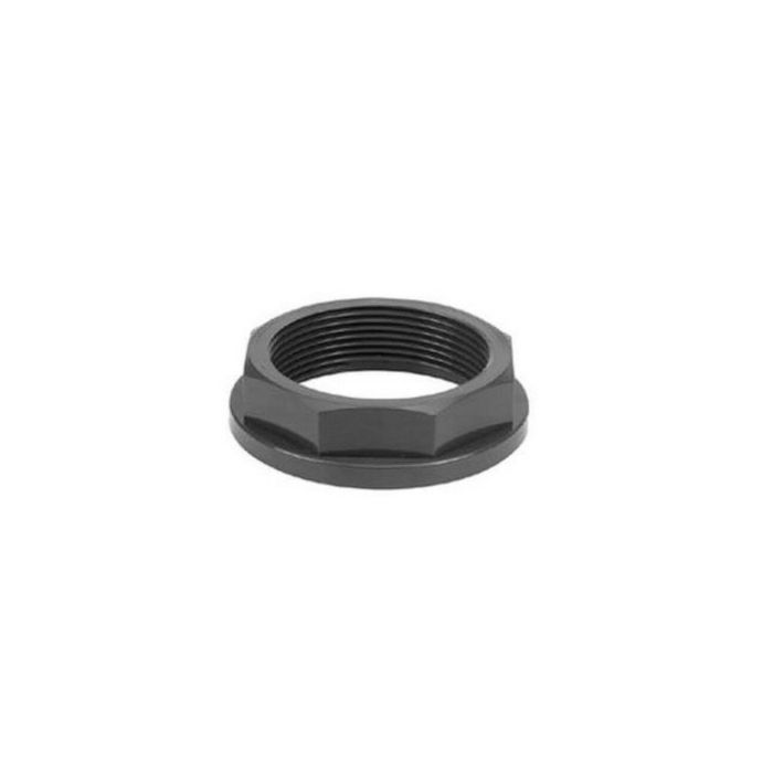 Nut M25 Plastic Locknut Pro-Black