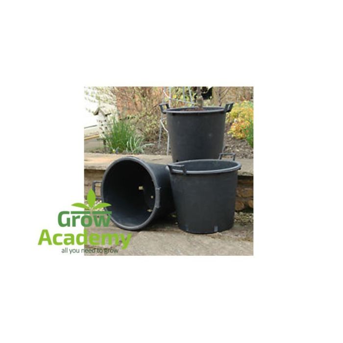 Round Black Pot 50lt